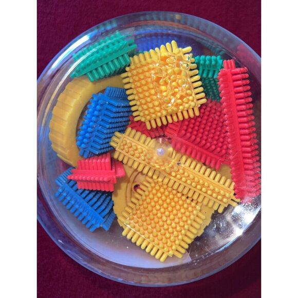 42 Learning Advantage Plastic TacTile Sensory Blocks STEM Educational Toy Set - Picture 7 of 8